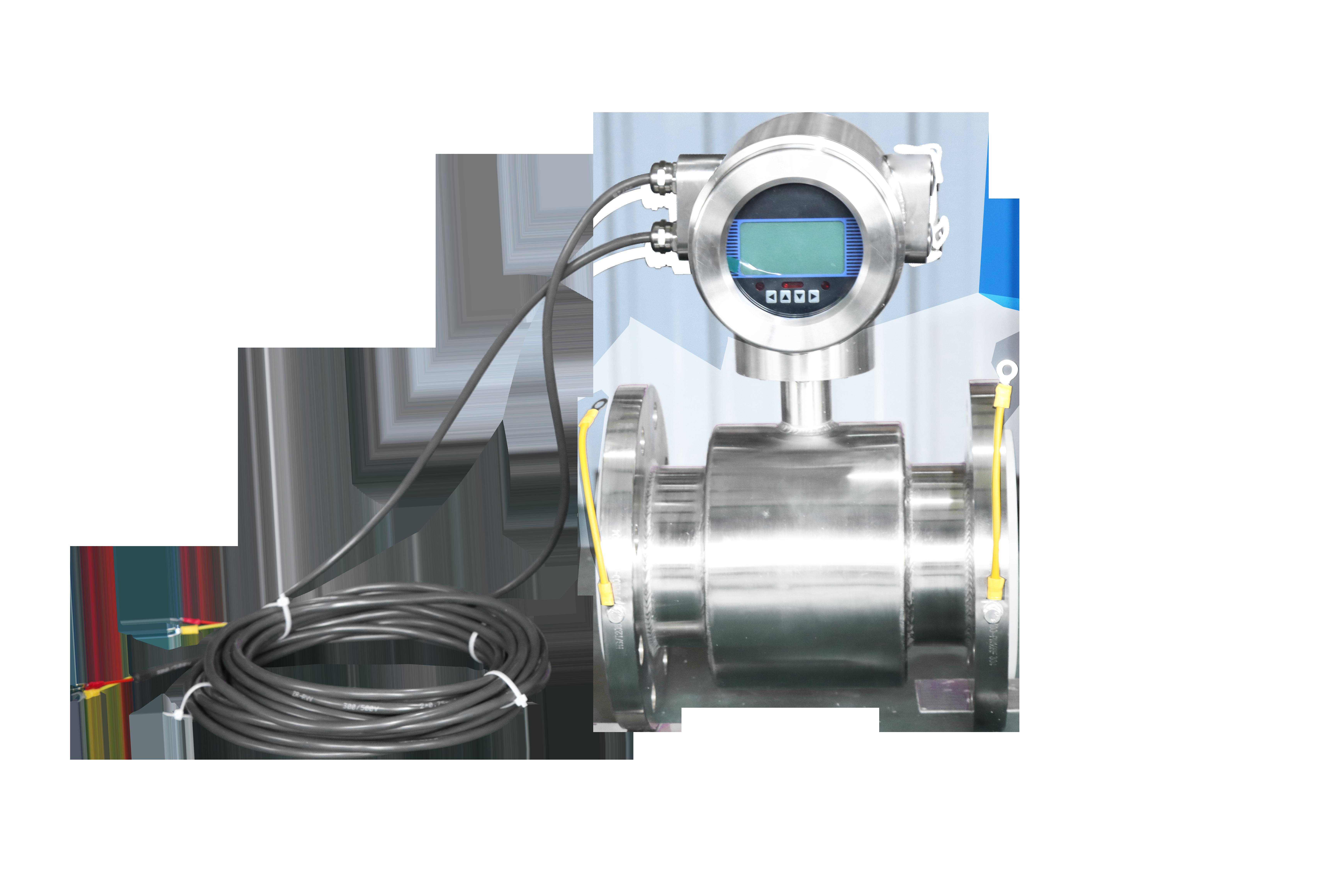 Whole SS Body PTFE Lining Electromagnet Flow Meter